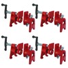 ATPEAM Wood Gluing Pipe Clamp Set | 4 Pack 3/4’’