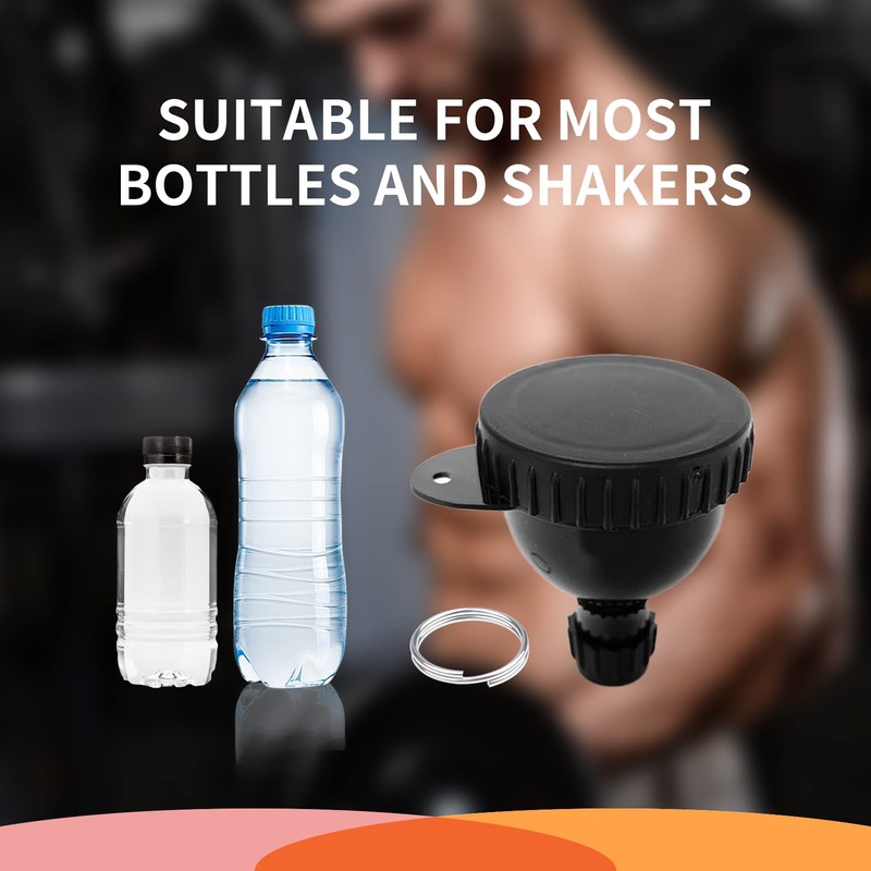 2 Pack Protein Powder Container to Go- 50ml Protein Powder