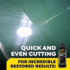 Meguiar's Professional Ultra Pro Speed Compound M11032 - Heavy Duty Compound - Pro Scratch Remover, Oxidation Remover, Heavy Swirl Mark Remover and Car Polish - Ideal for DA Polisher Use, 32 Oz