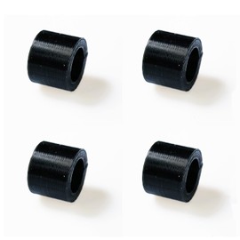 PIAOLGYI Replacement Spare Rubber Rollers for Cricut Maker,Accessories Compatible with Cricut Maker,4 Pack(Black)