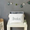 INough Book Basket for Kids Room, Book Storage Basket Book