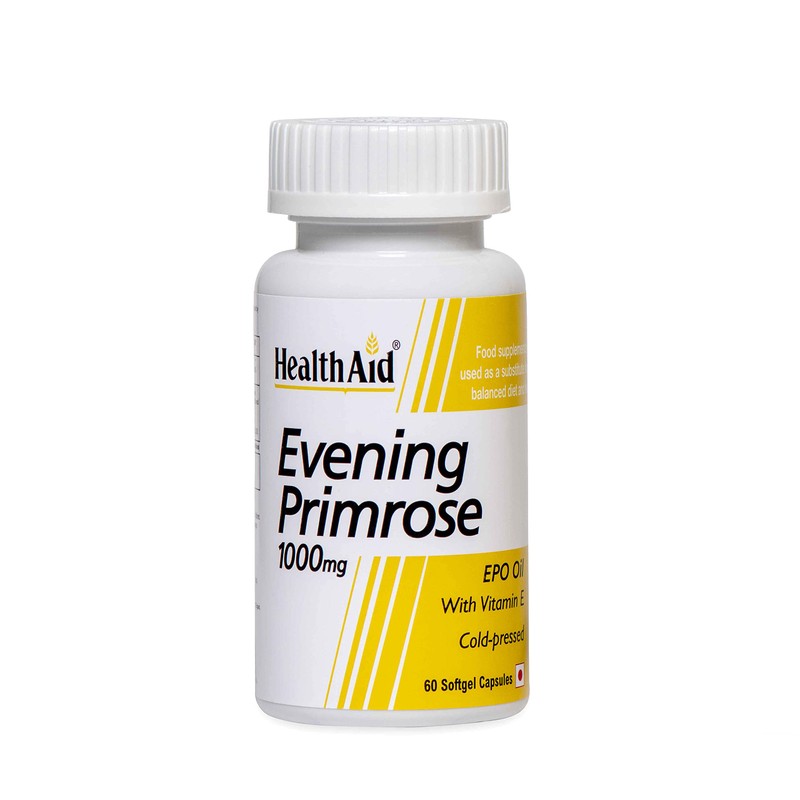HealthAid Evening Primrose Oil 1000 mg - 60 Capsules