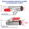 PATIKIL HVAC Duct Manual Volume Backdraft Damper, 3 Inch, 2