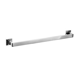 SEIDO Square Single Towel Bar, SUS 304 Stainless Bathroom Towel Holder 36 Inch Long, Modern Polished Chrome Towel Racks for Bathroom and Kitchen Storage, Heavy Duty Towel Rack Wall Mounted