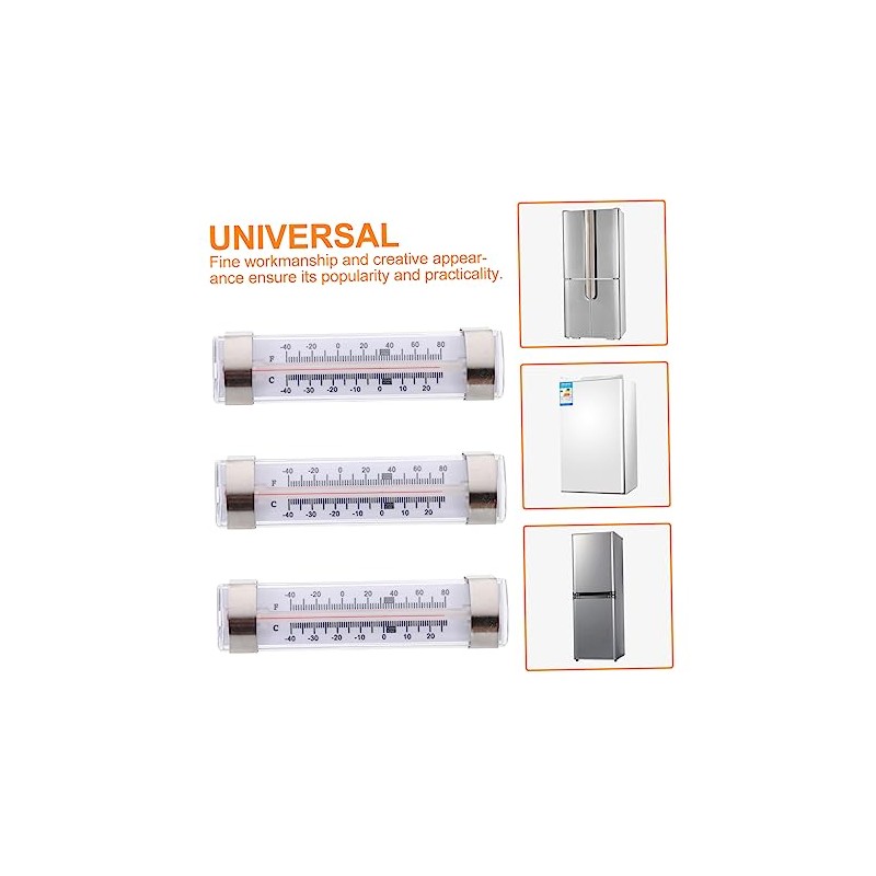 6piezas Termómetro Digital Para Refrigerador Medidor De Temperatura Alta Precisión