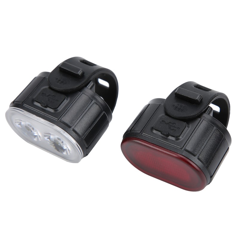 Bike LED Tail Light Front Light USB Rechargeable Cycling Safety