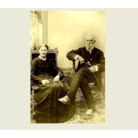 Wyatt Earp Father Mother PHOTO Virgil Warren Morgan, Wild West Sheriff Marshal