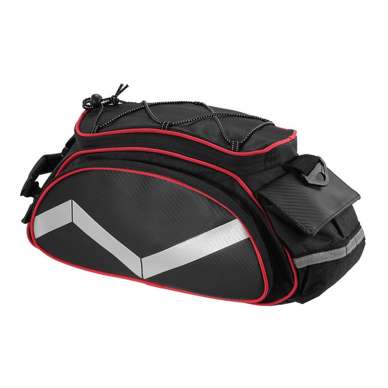 Bicycle Bag Multifunction 13L Bike Tail Rear Seat Bag Cycle