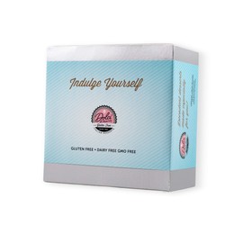 Dolci di Maria | Chocolate Raspberry Blondie Brownie Gift Pack | Gluten & Dairy Free Snack | 1 Pack of 12 Brownies, 3.0 ounce each