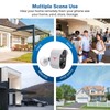 Outdoor Security Camera WiFi Battery Powered Solar Charging HD Night