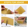 LuckyGuard Self Adhesive Stickyback PSA Sandpaper 100-Grit Sandpaper Roll 2-3/4in