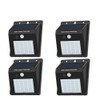 Decorman Solar Sensor Lights Outdoor 30 LED Wireless Waterproof Security