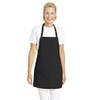 Bib Apron 3 Pocket 155 65 cm - black