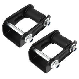 1 pair Rear Leaf Spring Shackle Kit (Left Driver & Right Passenger Side) Fit for 94-04 S10 GMC Sonoma, 95-05 Blazer,96-20 Isuzu Hombre, 94-01 Jimmy Oldsmobile Bravada. Replaces 722-028 15665302