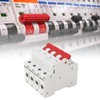 6KA 4P Miniature Circuit Breaker PP Flame Retardant Circuit Breaker