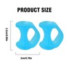 Kecartu 12 PCS Pinky Toe Spacers, Blue