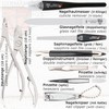 3 Swords Germany - brand quality 11 piece manicure pedicure