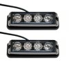 STBLTBAR 2 PCS 4-LED Emergency Strobe Lights for Trucks 12-24V