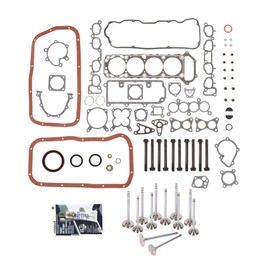 Domestic Gaskets DG-8614980035 Full Gasket Set Intake Exhaust Valves Compatible With/Replacement For 90-92 Nissan Axxess Stanza 2.4L KA24E