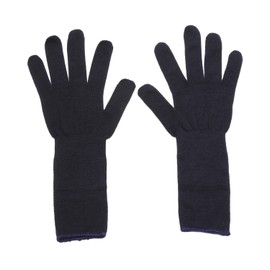 [SHINBU] Kendo Small Hand Gloves (Navy, Beige) [Made in Japan, 100% Cotton], navy, M