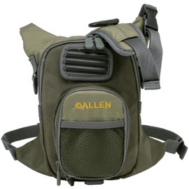 Allen Company Fall River Fly Fishing Chest Pack - Fits up to 2 Tackle/Fly Boxes and Other Accessories - Green