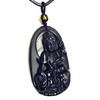 Bella Jade Buddha Pendant Necklace, Bodhisattva Amulet / Talisman. Made