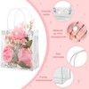 30 Pzs Bolsas de Regalo Transparente de PVC con Asas,