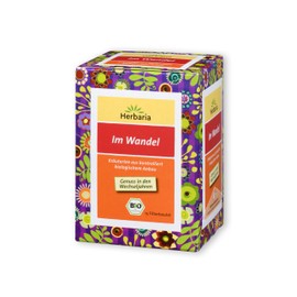 Herbaria Im Wandel Wechseljahretee bio 15FB – 100% Bio-Kräutertee im Filterbeutel – ausgleichende Teemischung, ideal für die Wechseljahre – natürlich wohltuender Teegenuss