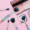 Makeup Brushes Set Crystal Handle - 10pcs Colorful Diamond Cosmetic