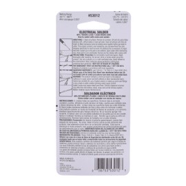 Oatey 53012 Rosin Leaded Core Solder, 1 oz, Silver Gray