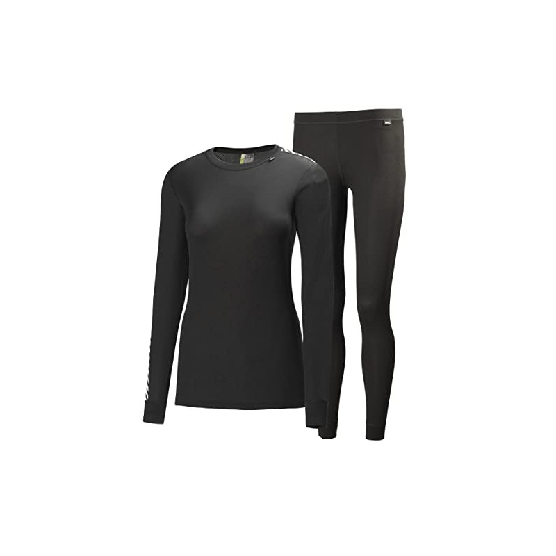 Helly Hansen Women's HH Comfort Dry 2 Pack-Black, Large