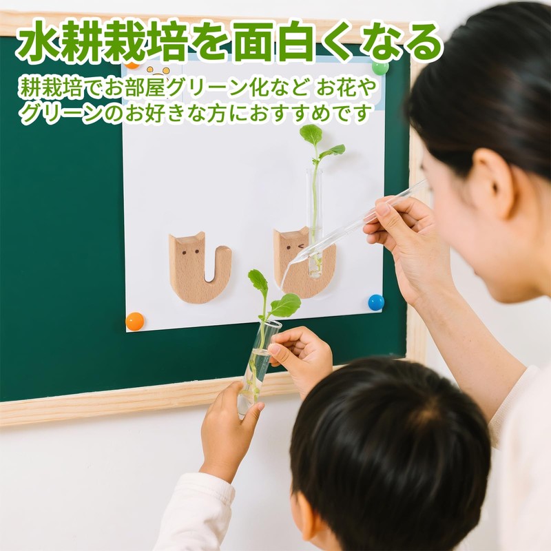 MITUKE Fridge Magnets, Vase Magnets, Test Tube Vase Magnet Storage