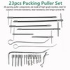 23PCS Packing Extractor Set, Easy Out Screw Extractor Set, Packing