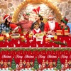 2Pcs Christmas Party Table Cover Table Cloth,137 * 274cm Christmas
