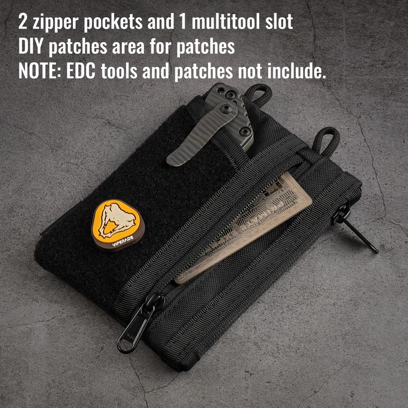 VIPERADE VE18 EDC Pouch, Pocket Organizer for Men, EDC Pocket