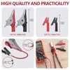 BINTA 25PCS Silicone Multimeter Test Leads Kit CAT Ⅲ 1000V