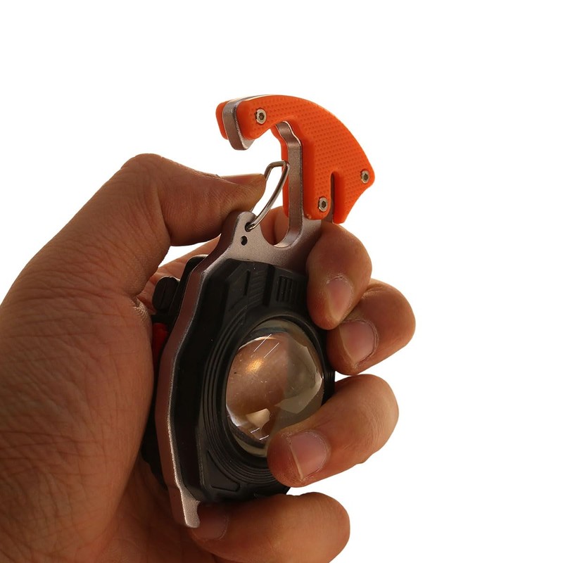 ANCLLO Multifunctional COB Mini Keychain Flashlights Screwdriver Bottle Opener for