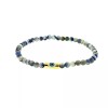 Evil Eye Bracelet Stretchy Strong Bracelet GESTONES Bracelet BRASS MENS