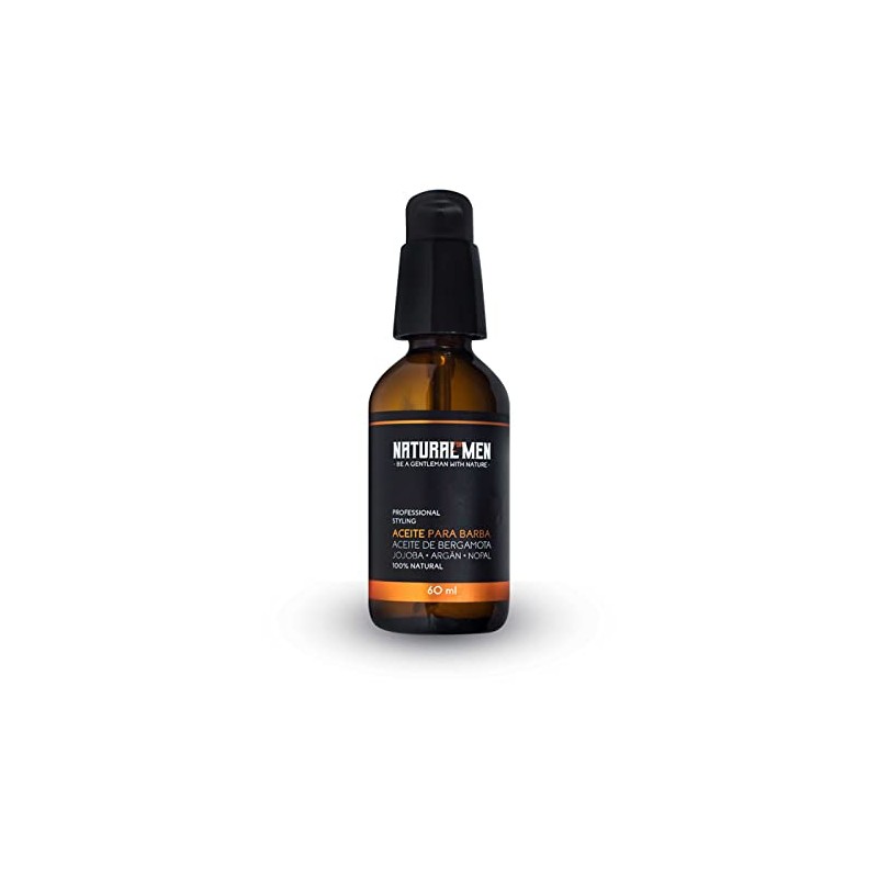 ACEITE CRECIMIENTO DE BARBA Y BIGOTE BERGAMOTA Y RICINO 60ml
