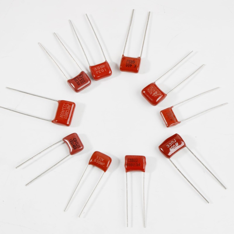 50pcs CBB Metallized Polyester Film Capacitors 102(1nf) 630V