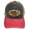 Island Crew Hawaii Wave Maui Embroidered Baseball Hats for Boys