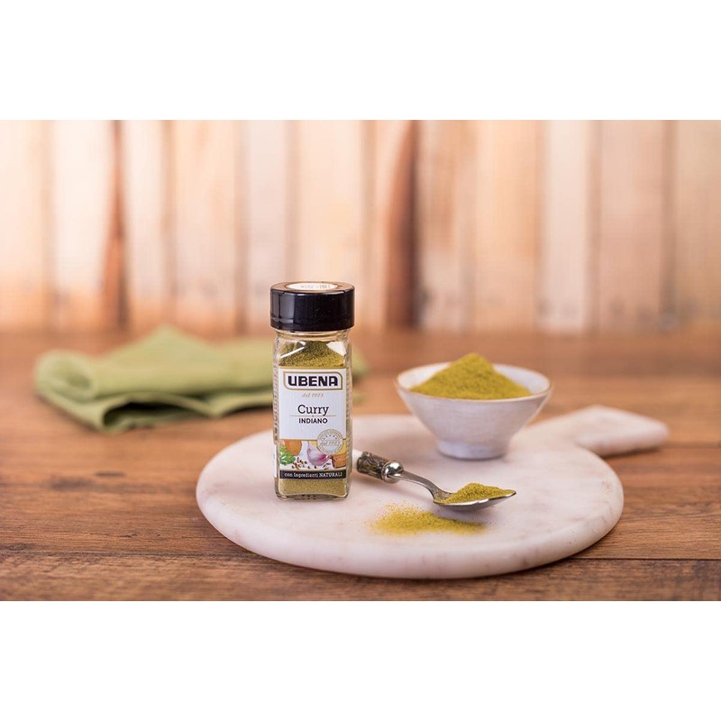 UBENA, Curry Indiano, Spezia per Piatti a Base di Riso,