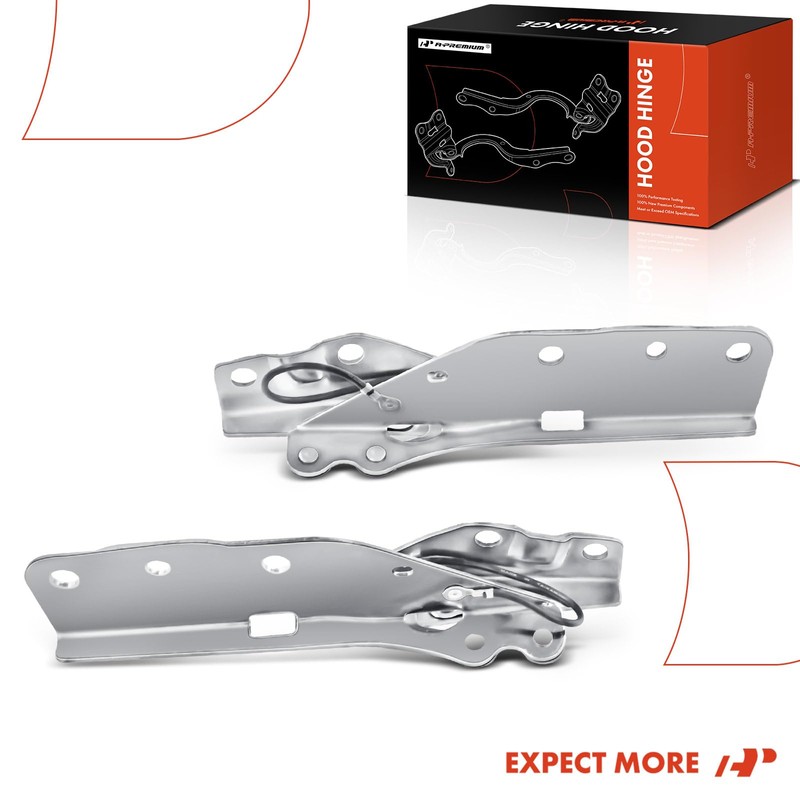 A-Premium Front Driver and Passenger Hood Hinges Compatible with Dodge