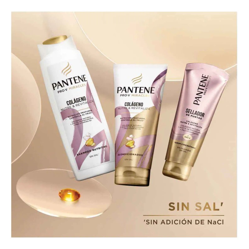 Shampoo Pantene Pro-V Miracles Nutre & Revitaliza 300 ml