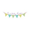 CafePress Its A Baby Shower 10"x3" Rectangle Vinyl Bumper Sticker