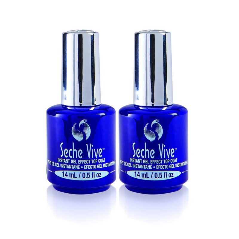 Seche Vive Gel Effect Top Coat Esmalte de uñas para