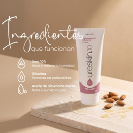 10 Crema Corporal con Urea 10% 250 g Piel normal a seca, hidratación diaria, cuerpo, uso diario