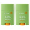 Kim Jeong-moon Aloe Cure Air Light UV Shield Sun Stick 20g (SPF50+) 2 sunscreen / 김정문알로에 큐어 에어라이트 유브이 쉴드 선스틱 20g(SPF50+) 2개 자외선 차단제