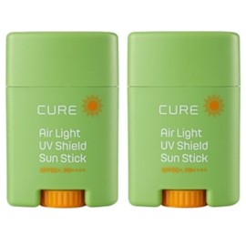 Kim Jeong-moon Aloe Cure Air Light UV Shield Sun Stick 20g (SPF50+) 2 sunscreen / 김정문알로에 큐어 에어라이트 유브이 쉴드 선스틱 20g(SPF50+) 2개 자외선 차단제