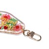 ASVP Shop the Patriarchy Pink Flowers Feminist Keyring, Motel Keyring,